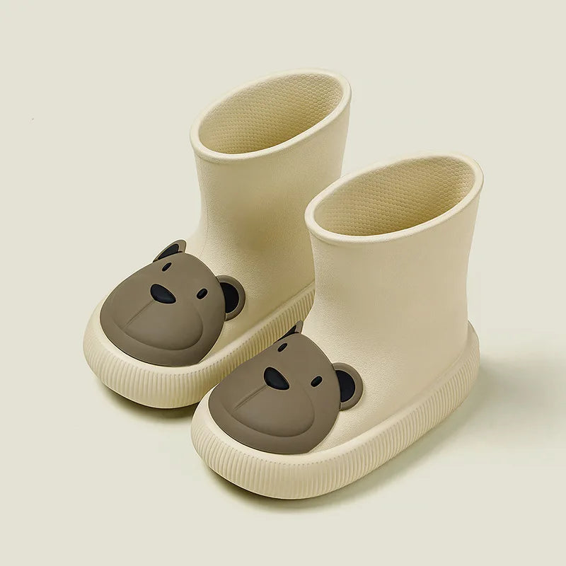 Non-slip rubber rain boots with animals multivariant-6